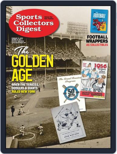 Sports Collectors Digest February 15th, 2019 Digital Back Issue Cover