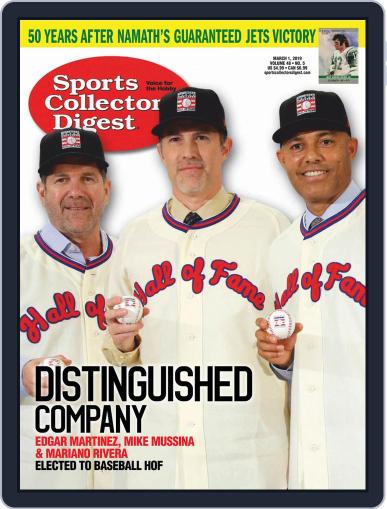Sports Collectors Digest March 1st, 2019 Digital Back Issue Cover