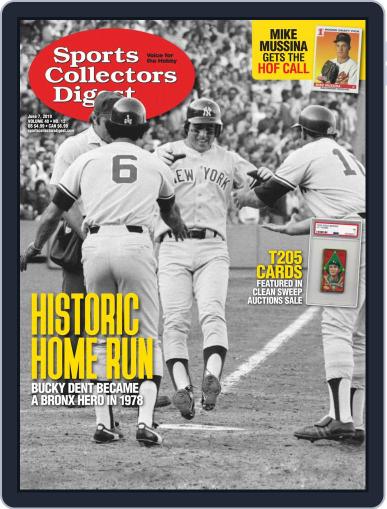 Sports Collectors Digest June 7th, 2019 Digital Back Issue Cover