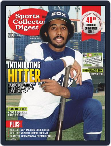 Sports Collectors Digest August 2nd, 2019 Digital Back Issue Cover