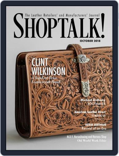 Shop Talk! October 1st, 2018 Digital Back Issue Cover