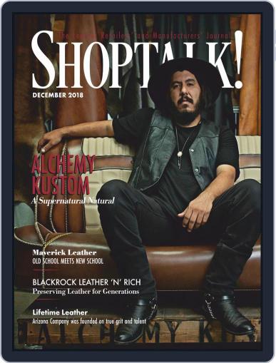 Shop Talk! December 1st, 2018 Digital Back Issue Cover