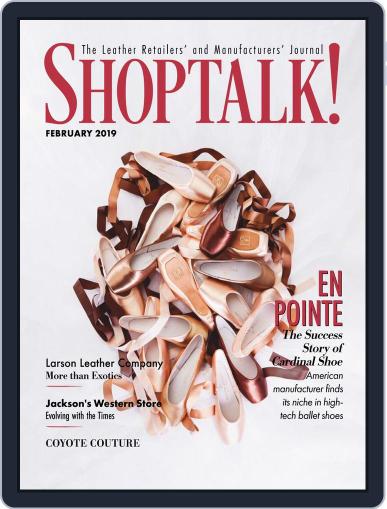 Shop Talk! February 1st, 2019 Digital Back Issue Cover