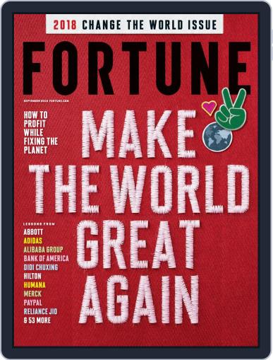 FORTUNE Magazine India September 1st, 2018 Digital Back Issue Cover