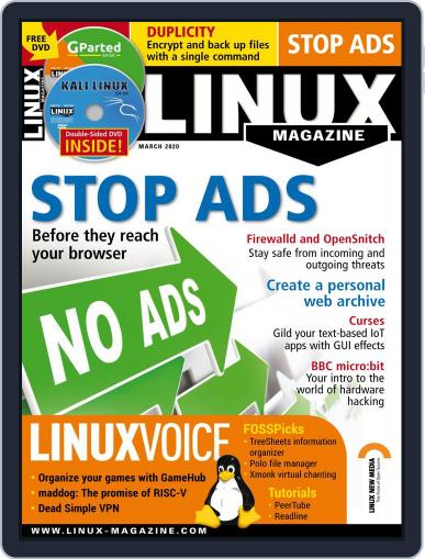 Linux March 1st, 2020 Digital Back Issue Cover