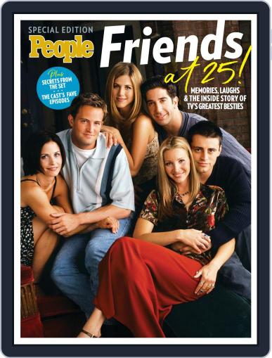 PEOPLE Friends at 25! September 13th, 2019 Digital Back Issue Cover