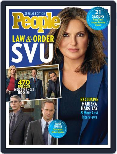 PEOPLE Law & Order SVU January 9th, 2020 Digital Back Issue Cover