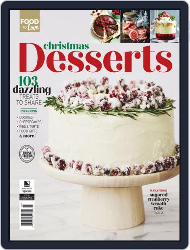 Christmas Desserts January 15th, 2020 Digital Back Issue Cover