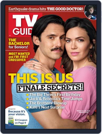Tv Guide March 16th, 2020 Digital Back Issue Cover