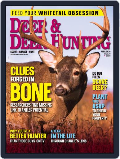 Deer & Deer Hunting April 1st, 2020 Digital Back Issue Cover