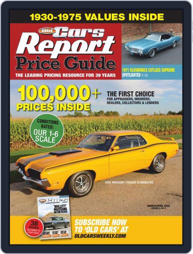 Old Cars Report Price Guide March 1st, 2020 Digital Back Issue Cover