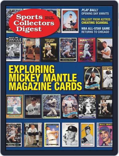Sports Collectors Digest March 27th, 2020 Digital Back Issue Cover