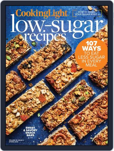 Cooking Light Low Sugar Recipes February 14th, 2020 Digital Back Issue Cover