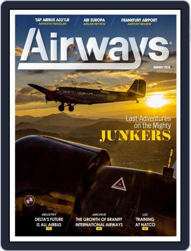 Airways August 1st, 2019 Digital Back Issue Cover