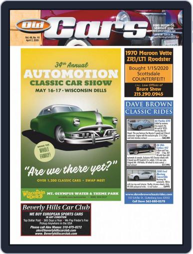 Old Cars Weekly April 2nd, 2020 Digital Back Issue Cover