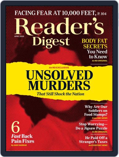 Reader's Digest April 1st, 2020 Digital Back Issue Cover