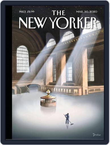 The New Yorker March 30th, 2020 Digital Back Issue Cover