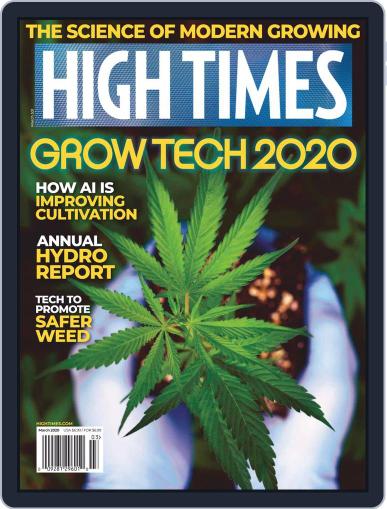 High Times March 1st, 2020 Digital Back Issue Cover