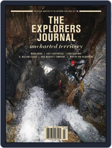 The Explorers Journal October 13th, 2016 Digital Back Issue Cover