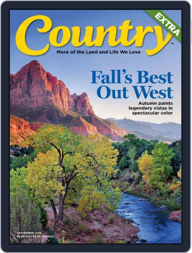 Country Extra September 1st, 2016 Digital Back Issue Cover