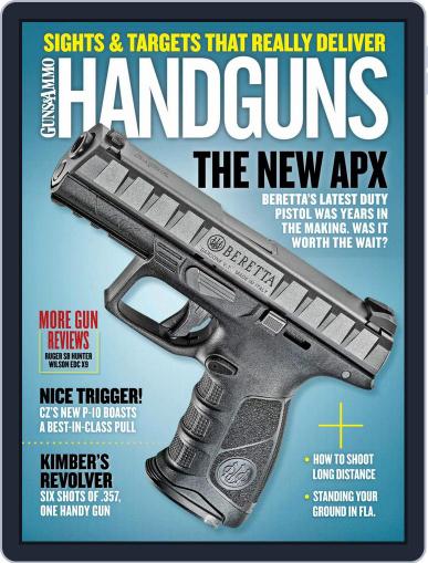 Handguns August 1st, 2017 Digital Back Issue Cover