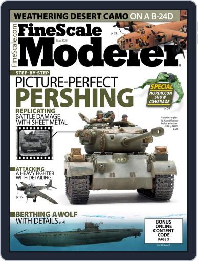 FineScale Modeler May 1st, 2020 Digital Back Issue Cover