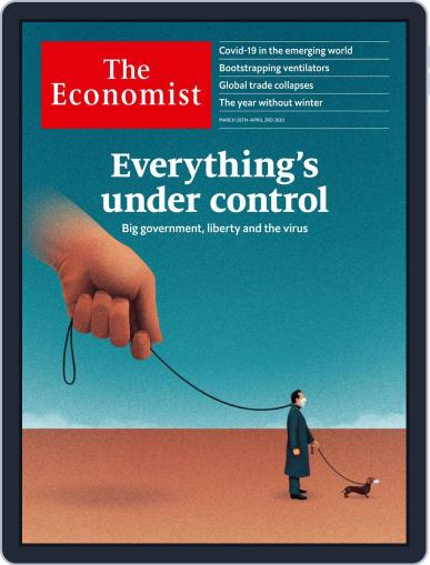 The Economist March 28th, 2020 Digital Back Issue Cover