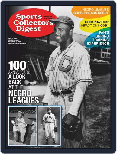 Sports Collectors Digest April 10th, 2020 Digital Back Issue Cover