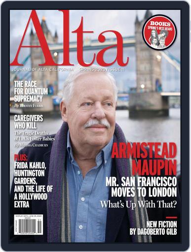 Journal of Alta California March 13th, 2020 Digital Back Issue Cover