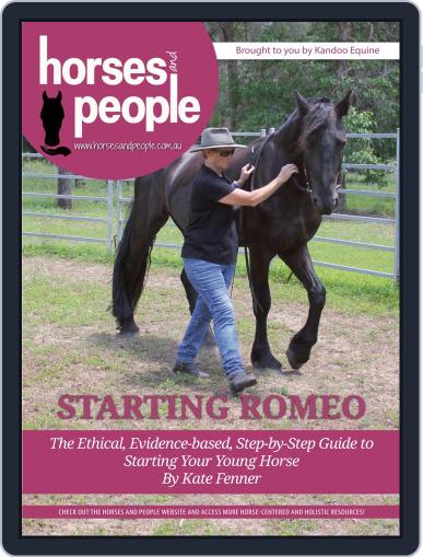 Horses and People Magazine Special Issue: Starting Romeo March 31st, 2020 Digital Back Issue Cover