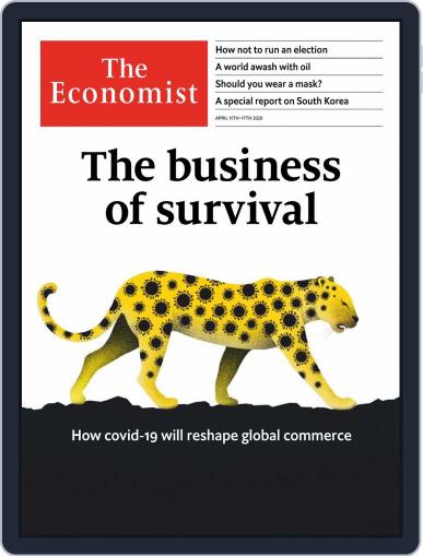 The Economist April 11th, 2020 Digital Back Issue Cover