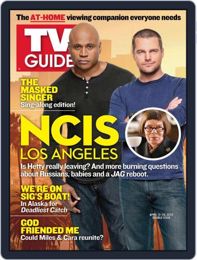 Tv Guide April 13th, 2020 Digital Back Issue Cover
