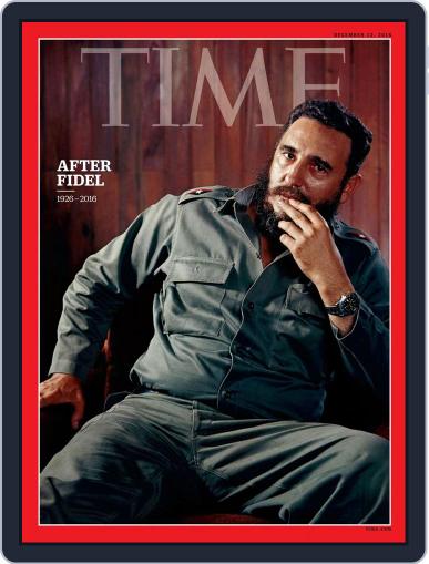 Time Magazine International Edition December 12th, 2016 Digital Back Issue Cover