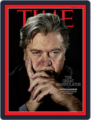 Time Magazine International Edition February 13th, 2017 Digital Back Issue Cover