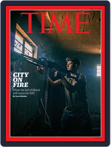 Time Magazine International Edition April 24th, 2017 Digital Back Issue Cover