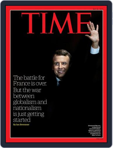 Time Magazine International Edition May 22nd, 2017 Digital Back Issue Cover