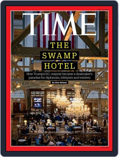 Time Magazine International Edition June 19th, 2017 Digital Back Issue Cover