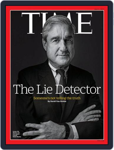 Time Magazine International Edition July 3rd, 2017 Digital Back Issue Cover