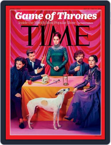 Time Magazine International Edition July 10th, 2017 Digital Back Issue Cover