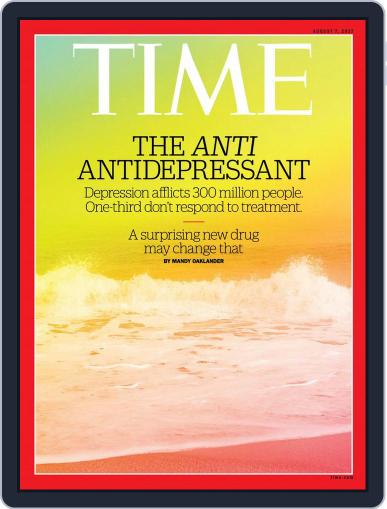 Time Magazine International Edition August 7th, 2017 Digital Back Issue Cover