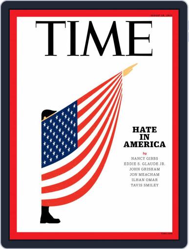 Time Magazine International Edition August 28th, 2017 Digital Back Issue Cover