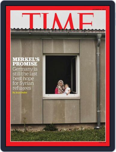 Time Magazine International Edition October 9th, 2017 Digital Back Issue Cover