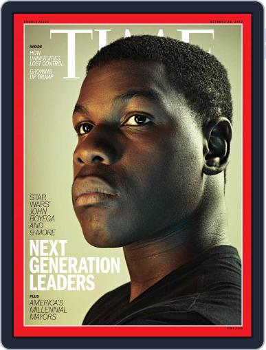 Time Magazine International Edition October 23rd, 2017 Digital Back Issue Cover