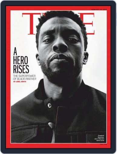 Time Magazine International Edition February 19th, 2018 Digital Back Issue Cover