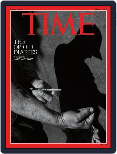 Time Magazine International Edition March 5th, 2018 Digital Back Issue Cover