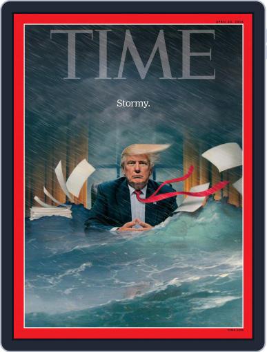 Time Magazine International Edition April 23rd, 2018 Digital Back Issue Cover