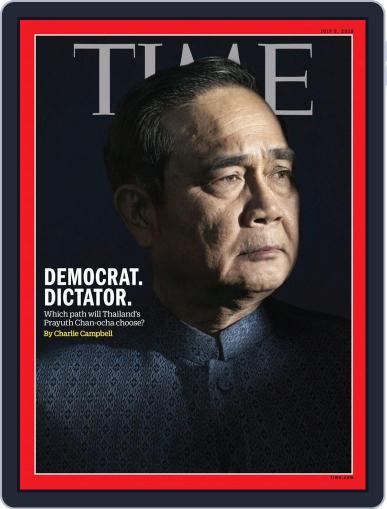 Time Magazine International Edition July 2nd, 2018 Digital Back Issue Cover