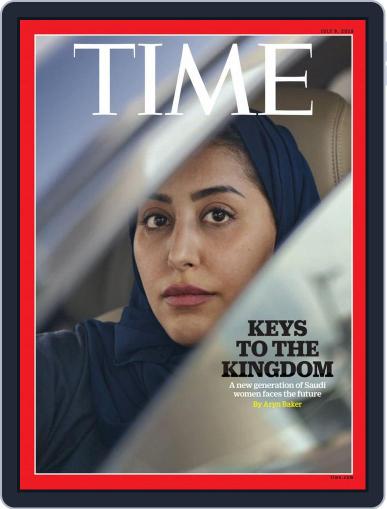 Time Magazine International Edition July 9th, 2018 Digital Back Issue Cover