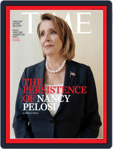 Time Magazine International Edition September 17th, 2018 Digital Back Issue Cover