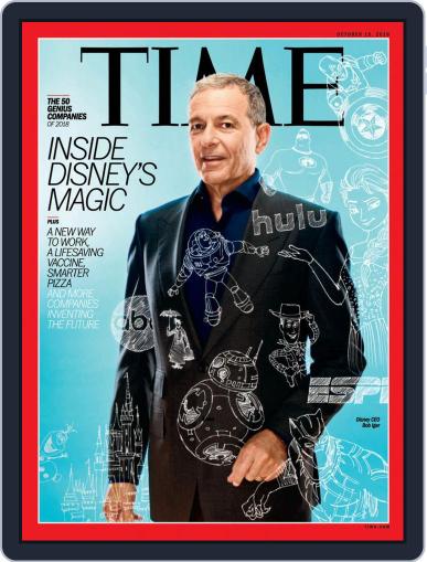 Time Magazine International Edition October 15th, 2018 Digital Back Issue Cover